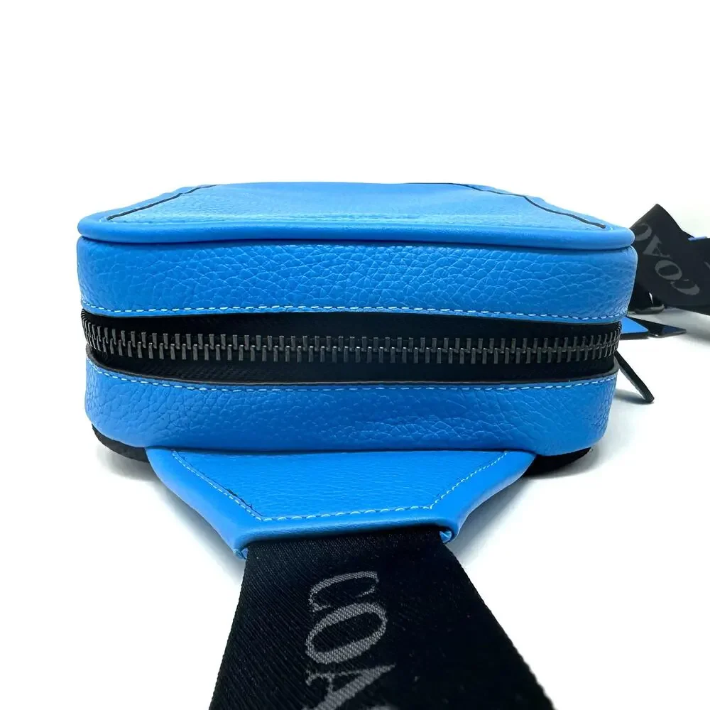 Coach Sullivan Pack in Electric Blue Leather CL953